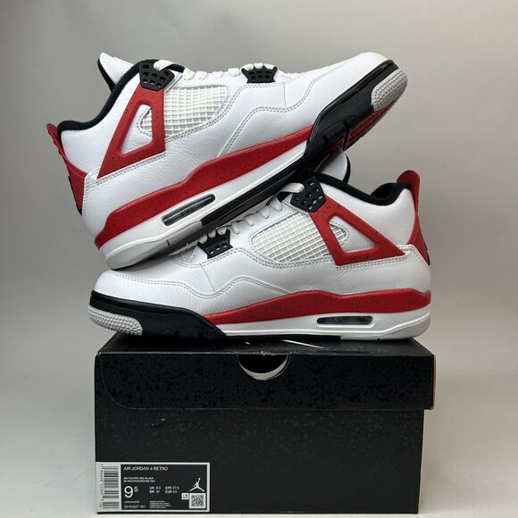 Nike Air Jordan 4 Retro “Red Cement” 2023 - Picture 3 of 5